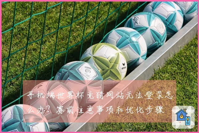 手机端世界杯竞猜网站无法登录怎么办?赛前注意事项和优化步骤